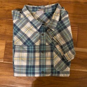COLUMBIA PLAID SHORT SLEEVE